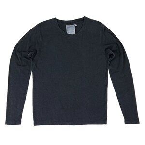 Jungmaven Encanto Long Sleeve Tee, Large, Black, NWT!